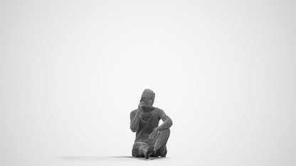 realistic 3D people woman sport pool, render-ready for V-Ray and Corona, FBX OBJ, wireframe side view