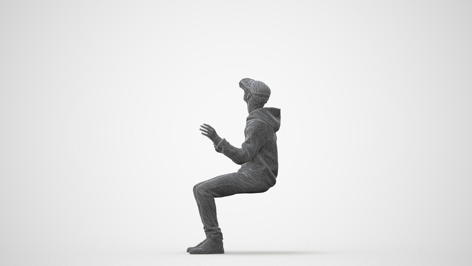 realistic 3D people boy casual kids, render-ready for V-Ray and Corona, FBX OBJ, square thumbnail