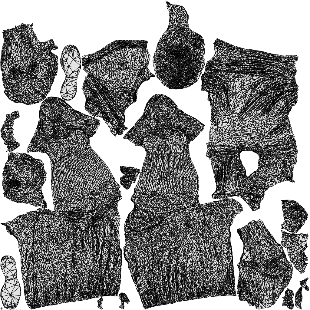 realistic 3D people man sport, render-ready for V-Ray and Corona, FBX OBJ, wireframe top-down view
