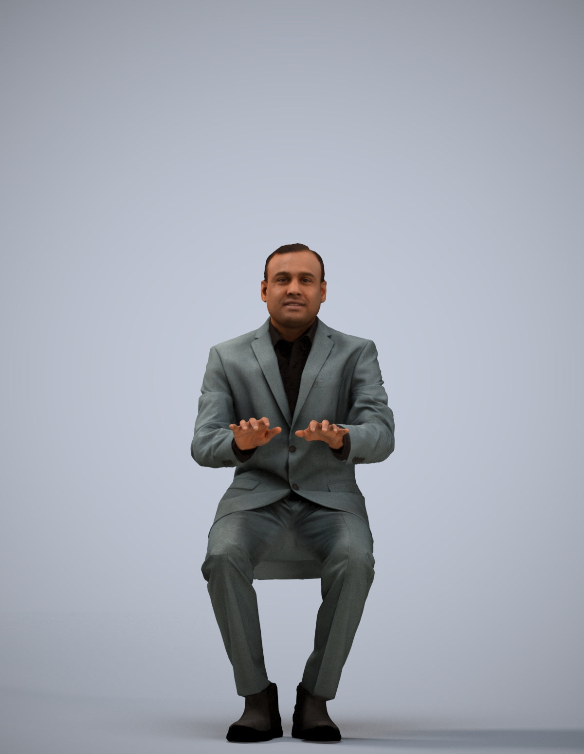 realistic 3D people man business, render-ready for V-Ray and Corona, FBX OBJ