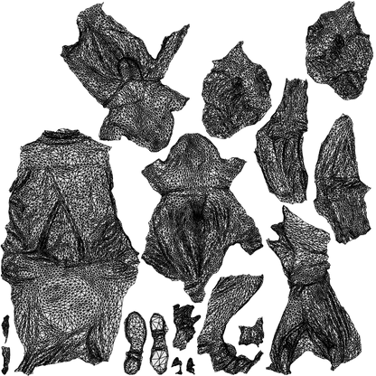 photogrammetry 3D woman casual sitting, realistic human model archviz FBX, wireframe top-down view