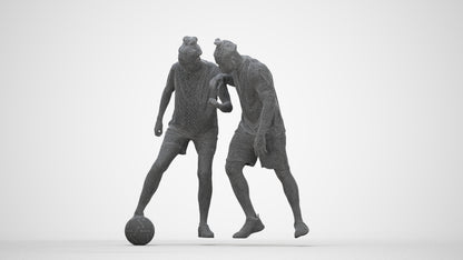 3D scanned woman sport, photorealistic archviz people for Enscape and SketchUp, wireframe back view