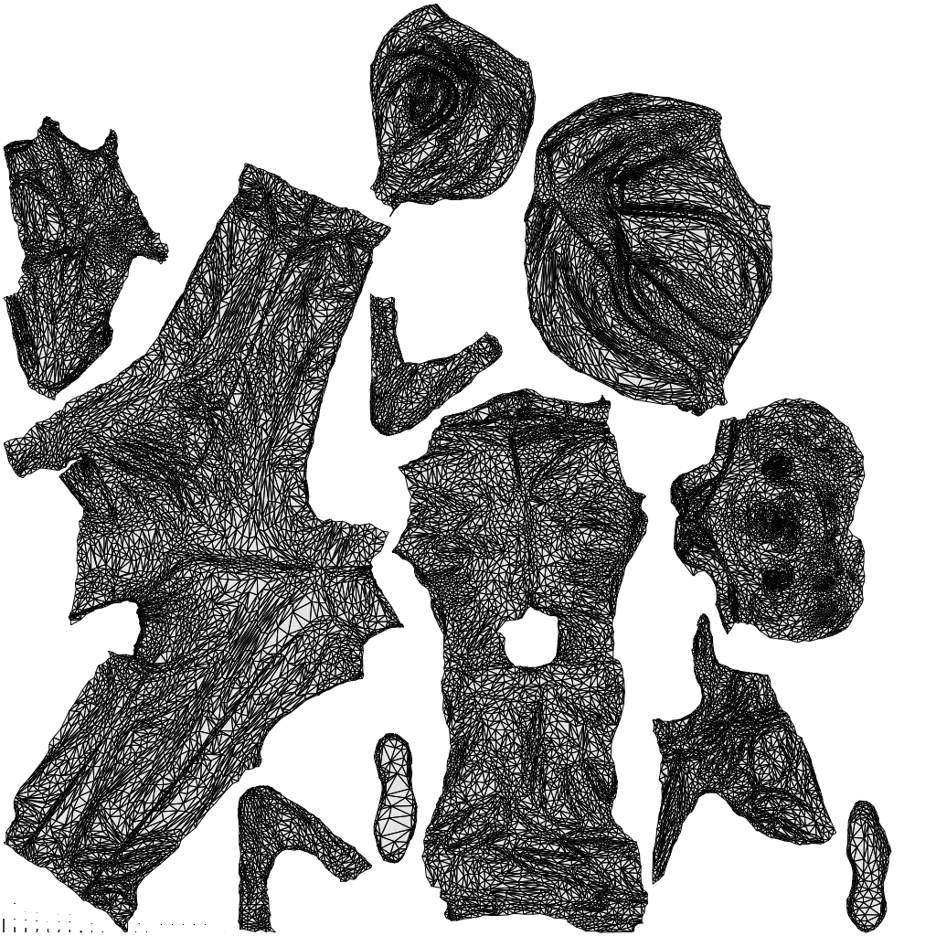 photogrammetry 3D man business, realistic human model archviz FBX, wireframe top-down view