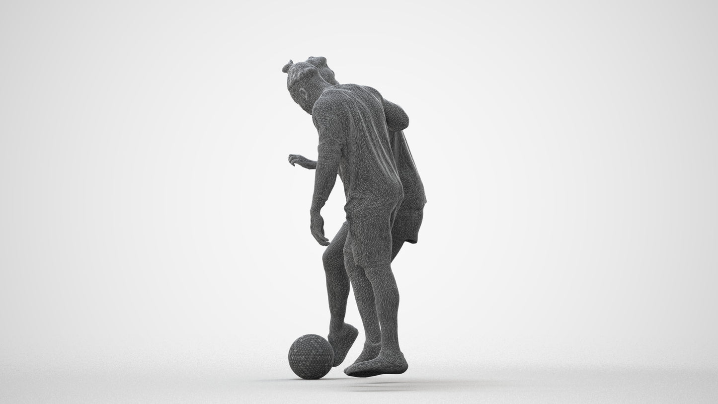 3D scanned woman sport, photorealistic archviz people for Enscape and SketchUp, square thumbnail