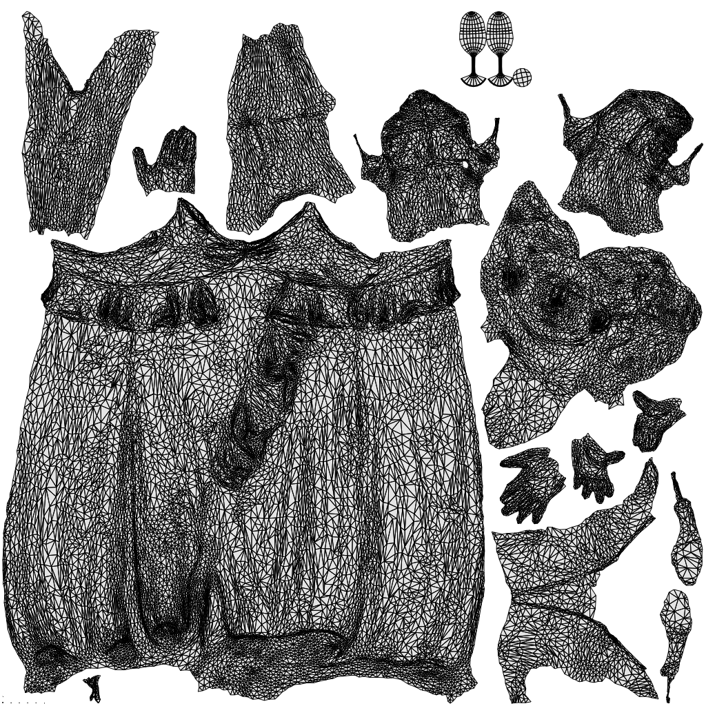 3D people model woman formal formalaffairs, scanned human for 3ds Max rendering, wireframe top-down view