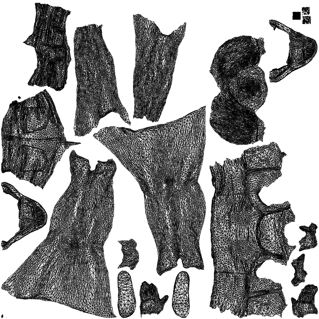 3D human model woman casual cycling, photogrammetry scanned person for archviz, wireframe top-down view