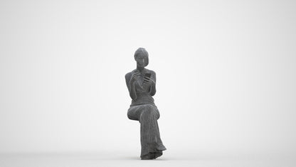 realistic 3D people woman formal formalaffairs, render-ready for V-Ray and Corona, FBX OBJ, three-quarter front view render