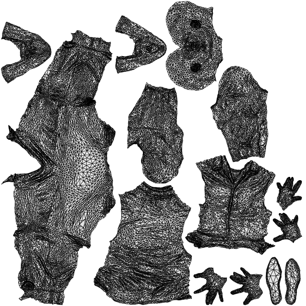 realistic 3D people man casual pool, render-ready for V-Ray and Corona, FBX OBJ, wireframe top-down view