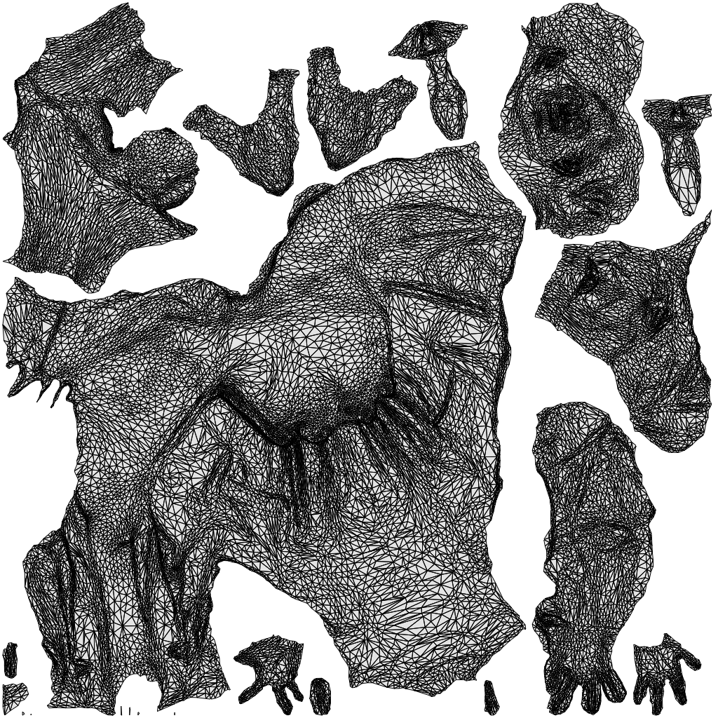 3D human model woman business sitting, photogrammetry scanned person for archviz, wireframe top-down view