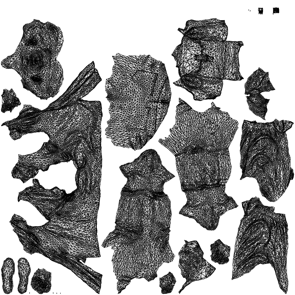 photogrammetry 3D woman casual cycling, realistic human model archviz FBX, wireframe top-down view