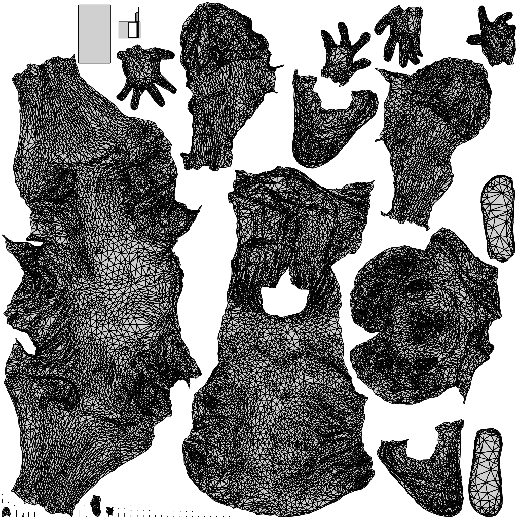 realistic 3D people man casual sitting, render-ready for V-Ray and Corona, FBX OBJ, wireframe top-down view
