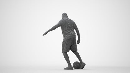 3D people model man sport, scanned human for 3ds Max rendering, square thumbnail