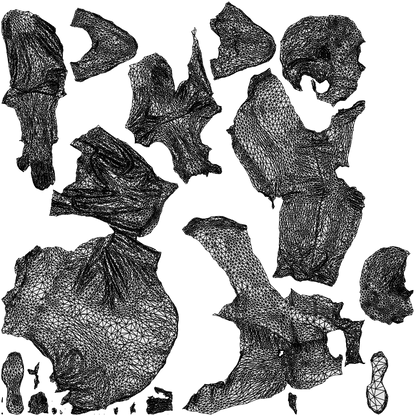 scanned 3D woman casual sitting, photogrammetry people for Enscape and V-Ray, wireframe top-down view