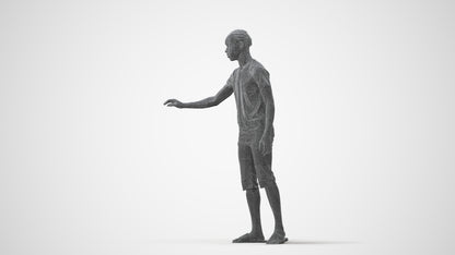 realistic 3D people boy casual kids, render-ready for V-Ray and Corona, FBX OBJ, square thumbnail