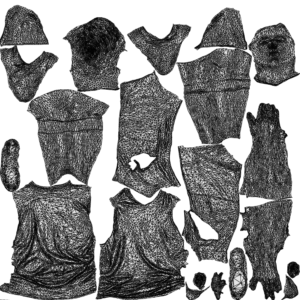 realistic 3D people boy sport, render-ready for V-Ray and Corona, FBX OBJ, wireframe top-down view
