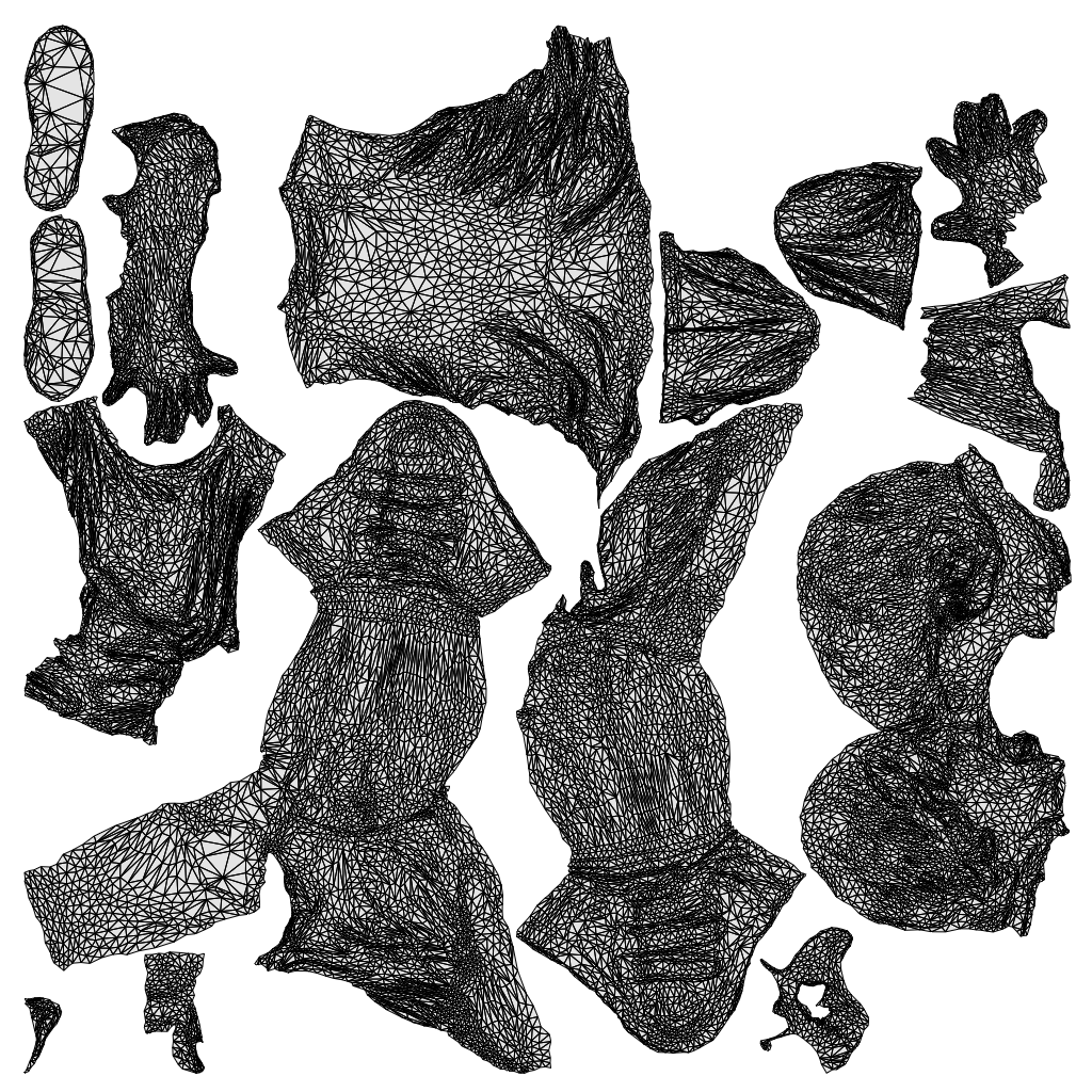 photogrammetry 3D boy casual kids, realistic human model archviz FBX, wireframe top-down view