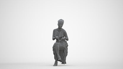 photogrammetry 3D woman formal formalaffairs, realistic human model archviz FBX, three-quarter front view render