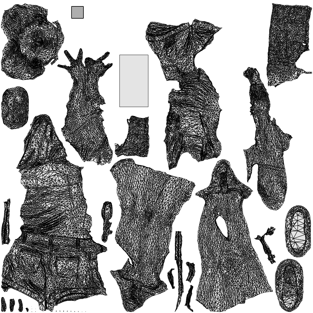 photogrammetry 3D woman casual standing, realistic human model archviz FBX, wireframe top-down view