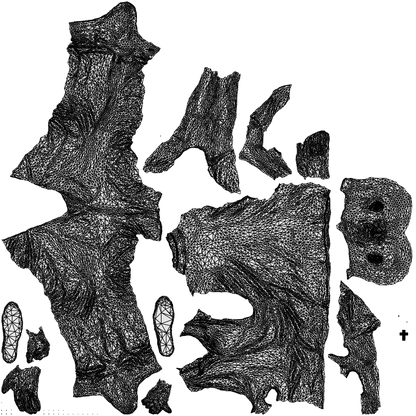 realistic 3D people senior man casual standing, render-ready for V-Ray and Corona, FBX OBJ, square thumbnail