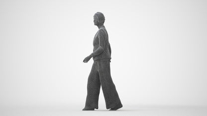 photogrammetry 3D woman business, realistic human model archviz FBX, square thumbnail