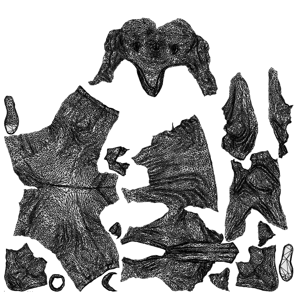photogrammetry 3D woman casual walking, realistic human model archviz FBX, wireframe top-down view