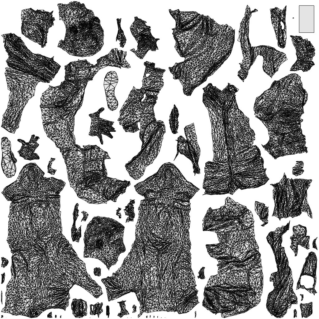 realistic 3D people man casual walking, render-ready for V-Ray and Corona, FBX OBJ, wireframe top-down view
