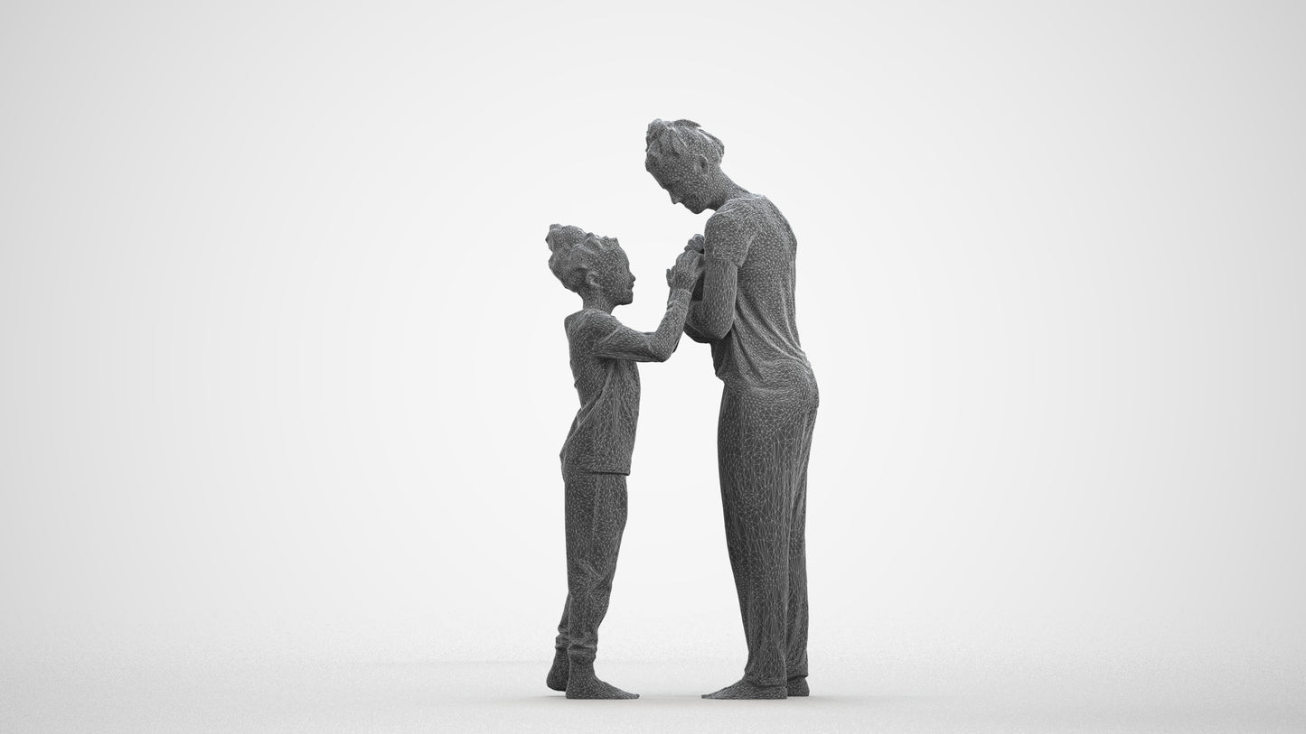 photogrammetry 3D girl mix, realistic human model archviz FBX, wireframe front view