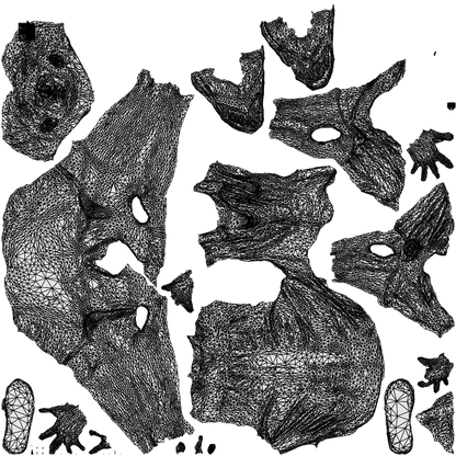 scanned 3D man casual sitting, photogrammetry people for Enscape and V-Ray, wireframe top-down view