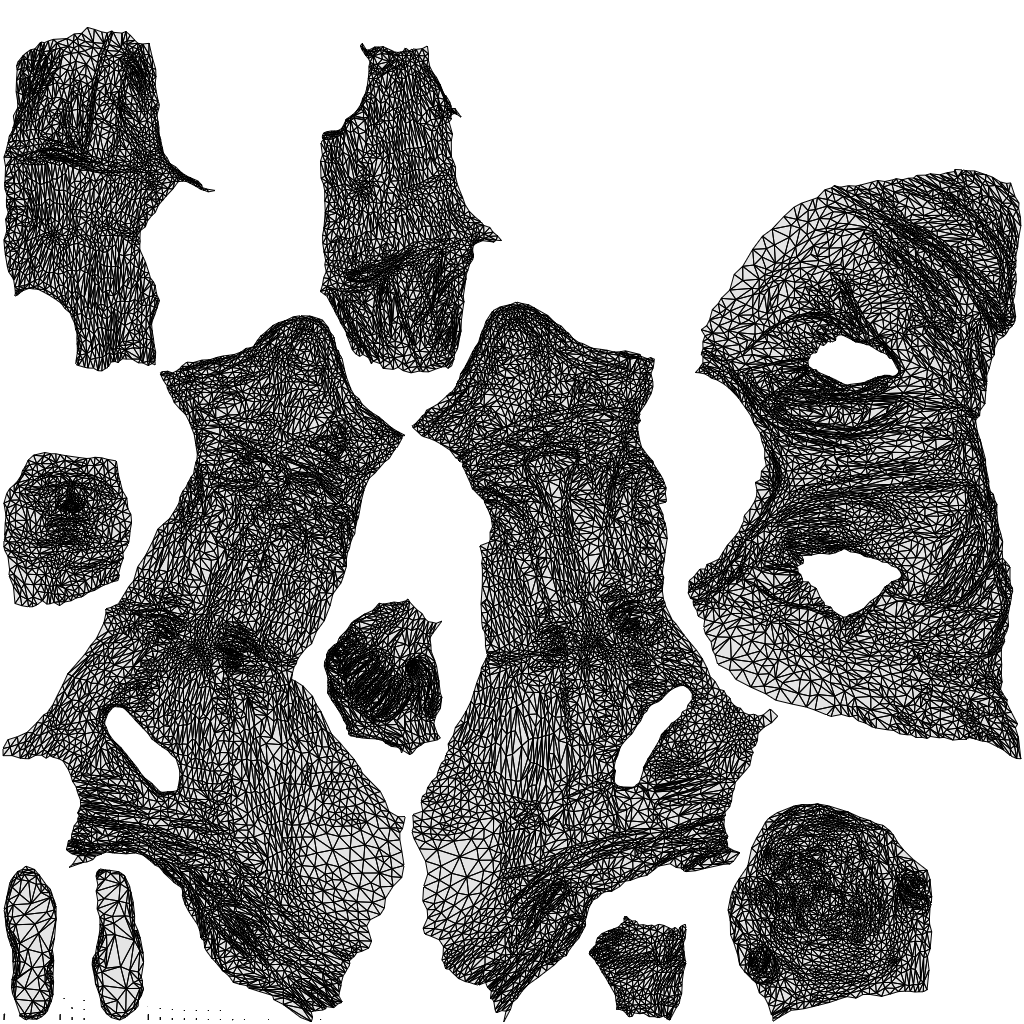 realistic 3D human man casual sitting, archviz people FBX OBJ for Blender, wireframe top-down view