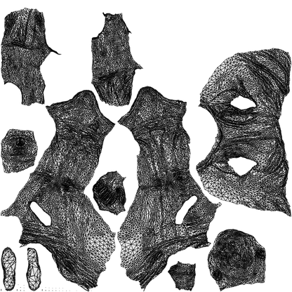 realistic 3D human man casual sitting, archviz people FBX OBJ for Blender, wireframe top-down view