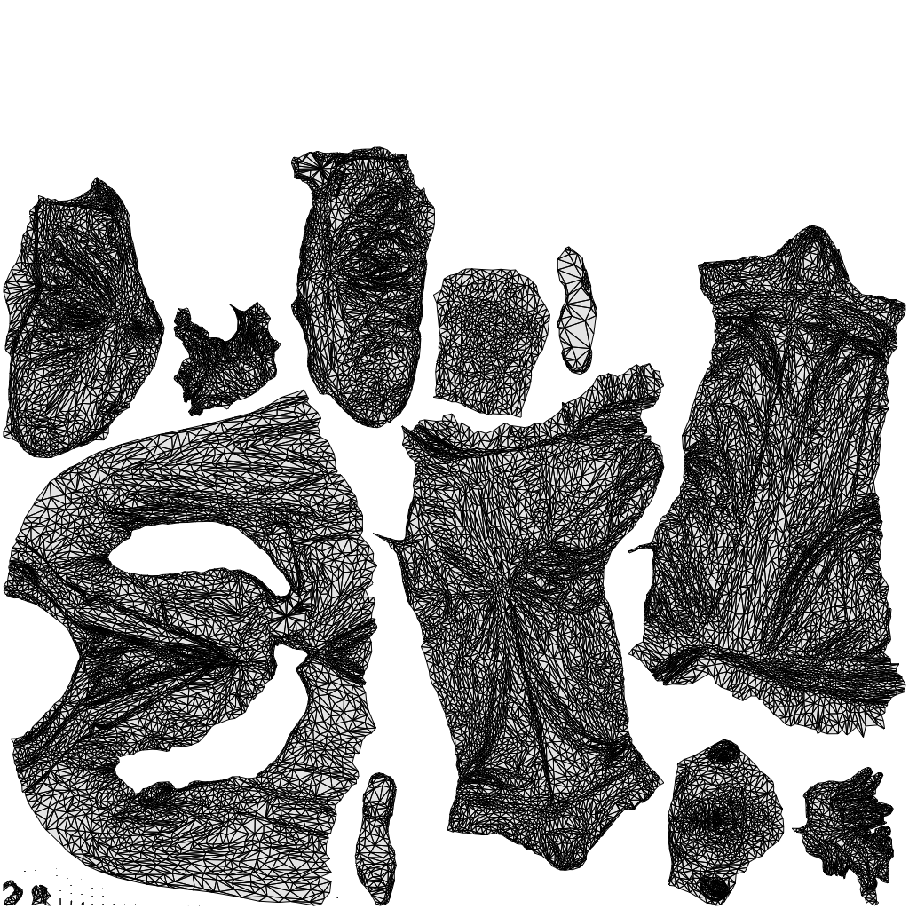 realistic 3D people man business, render-ready for V-Ray and Corona, FBX OBJ, wireframe top-down view
