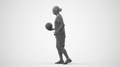 photogrammetry 3D man sport, realistic human model archviz FBX, square thumbnail