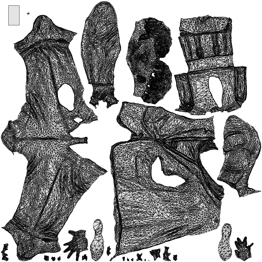 photogrammetry 3D man business standing, realistic human model archviz FBX, wireframe top-down view