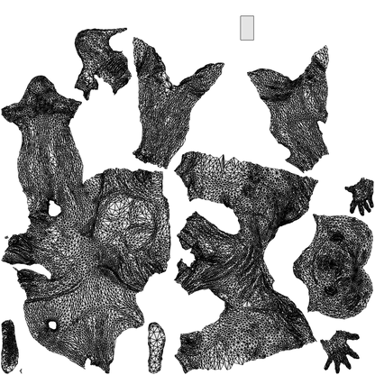 photogrammetry 3D man casual sitting, realistic human model archviz FBX, wireframe top-down view