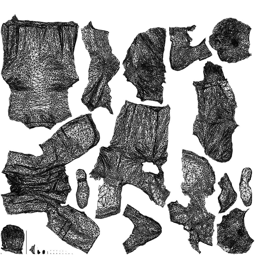 photogrammetry 3D man business, realistic human model archviz FBX, wireframe top-down view
