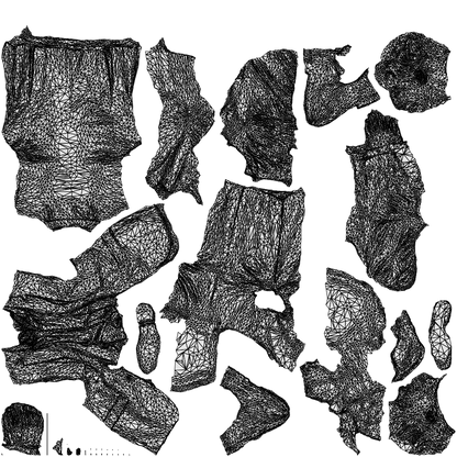 photogrammetry 3D man business, realistic human model archviz FBX, wireframe top-down view