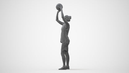 photogrammetry 3D woman sport, realistic human model archviz FBX, square thumbnail