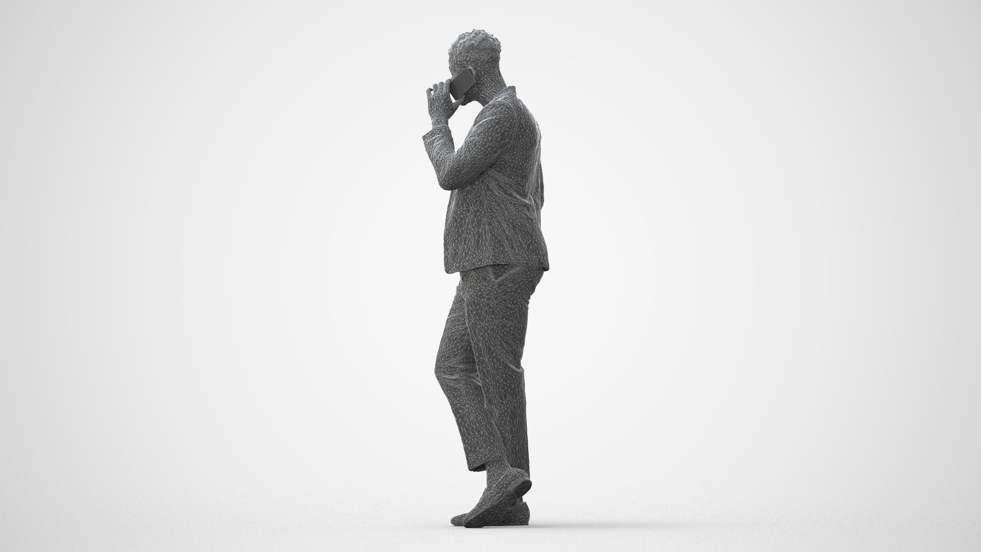 scanned 3D man formal formalaffairs, photogrammetry people for Enscape and V-Ray, square thumbnail