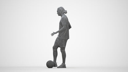 photogrammetry 3D man sport, realistic human model archviz FBX, wireframe back view