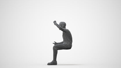 scanned 3D boy casual kids, photogrammetry people for Enscape and V-Ray, square thumbnail