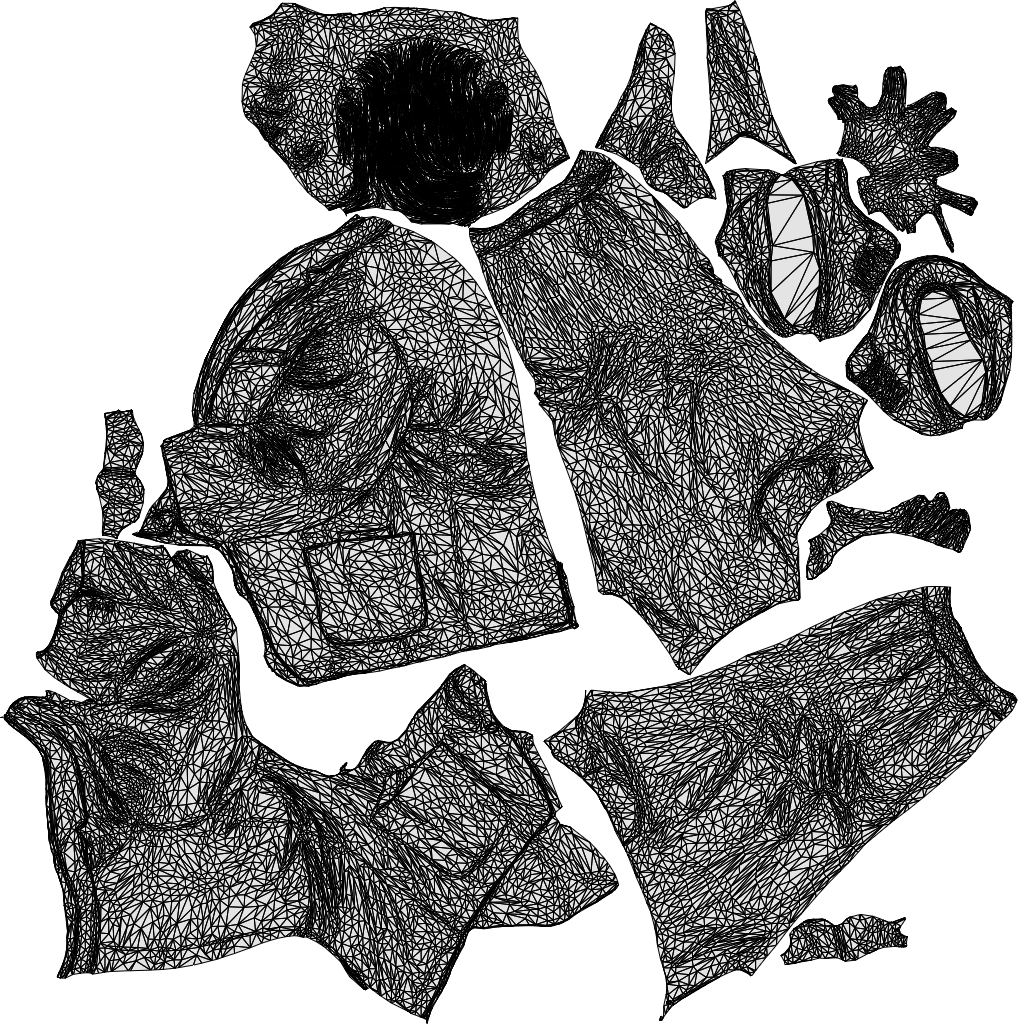 photogrammetry 3D man business standing, realistic human model archviz FBX, wireframe top-down view