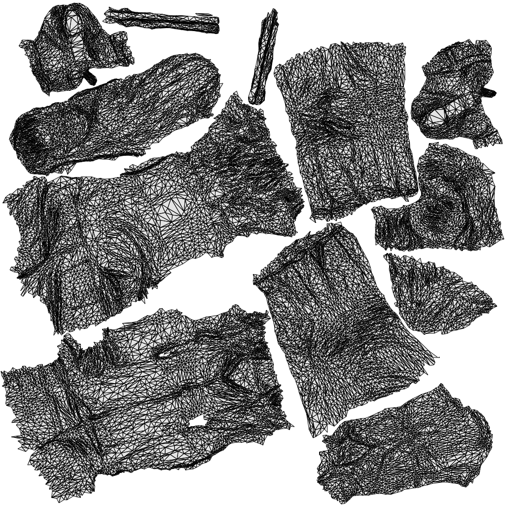 3D people model woman casual standing, scanned human for 3ds Max rendering, wireframe top-down view
