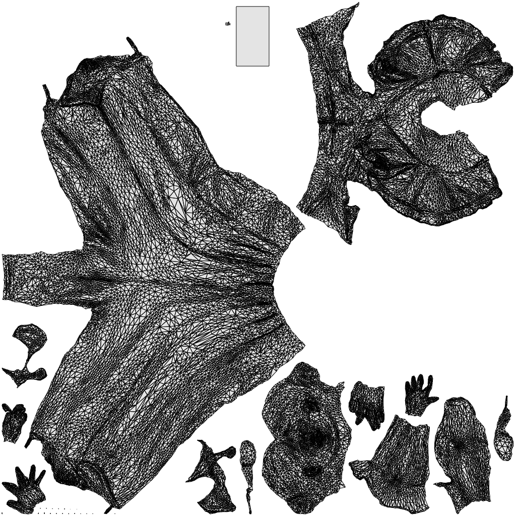 photogrammetry 3D woman business walking, realistic human model archviz FBX, wireframe top-down view