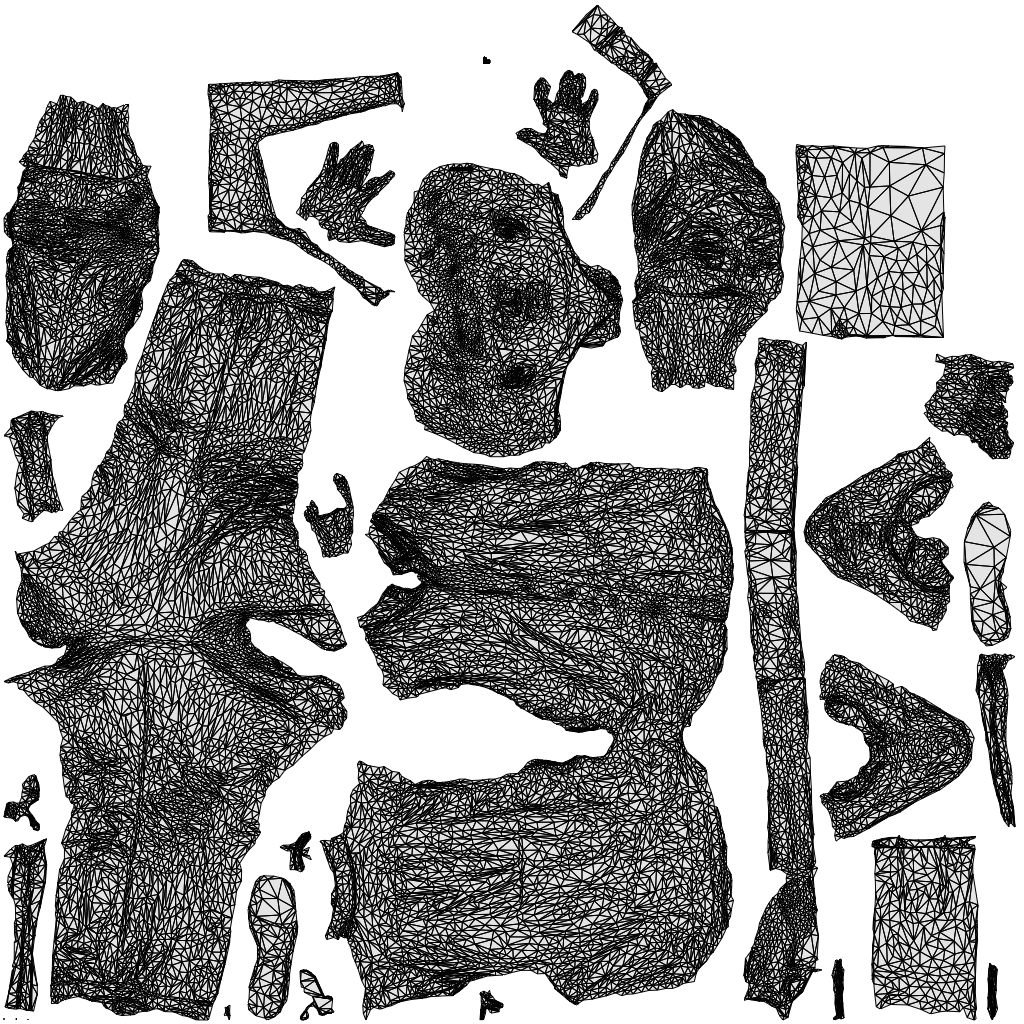 photogrammetry 3D man casual standing, realistic human model archviz FBX, wireframe top-down view