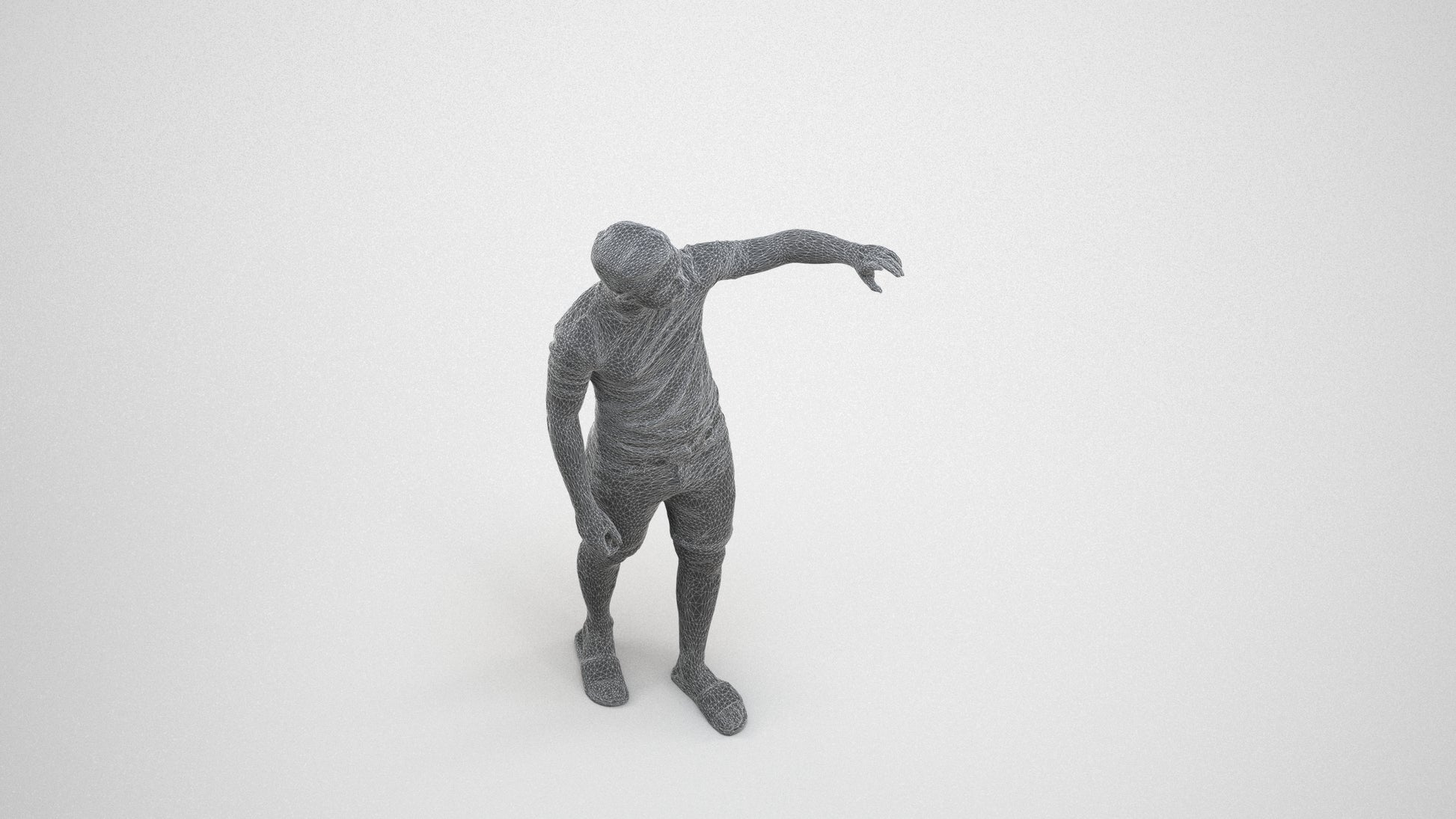 3D scanned boy kids casual, photorealistic archviz people for Enscape and SketchUp, wireframe three-quarter view