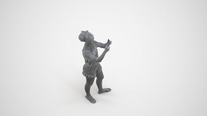realistic 3D people girl casual kids, render-ready for V-Ray and Corona, FBX OBJ, wireframe three-quarter view