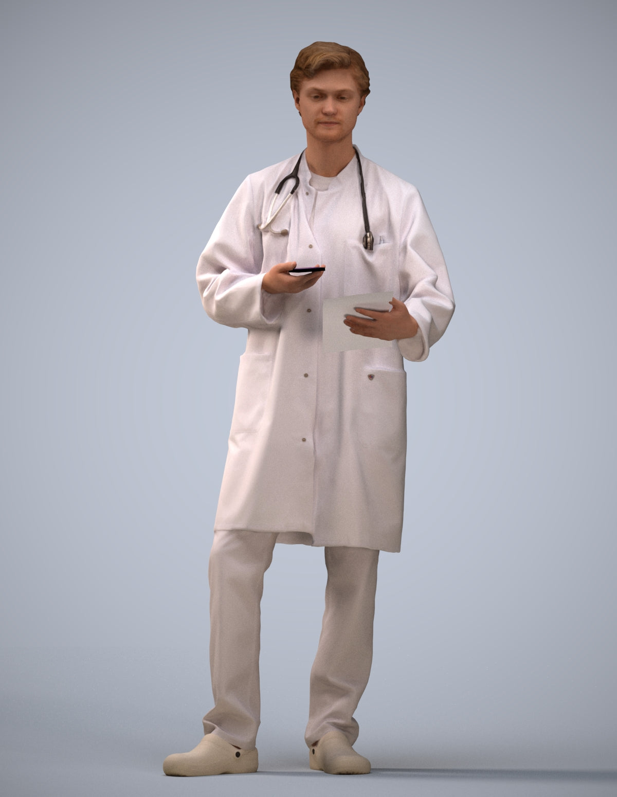 3D human model man medical, photogrammetry scanned person for archviz
