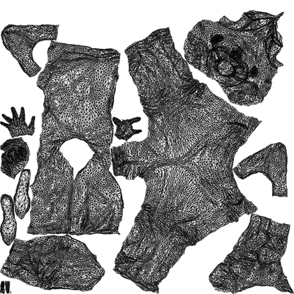 photogrammetry 3D man business standing, realistic human model archviz FBX, wireframe top-down view