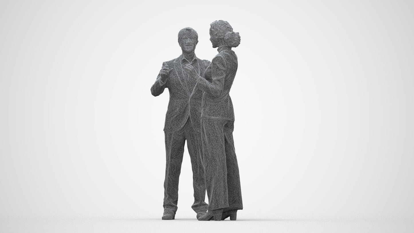 realistic 3D man business shopping, scanned archviz people for Blender and 3ds Max, wireframe back view