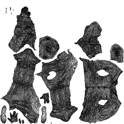 realistic 3D man business sitting, scanned archviz people for Blender and 3ds Max, wireframe top-down view